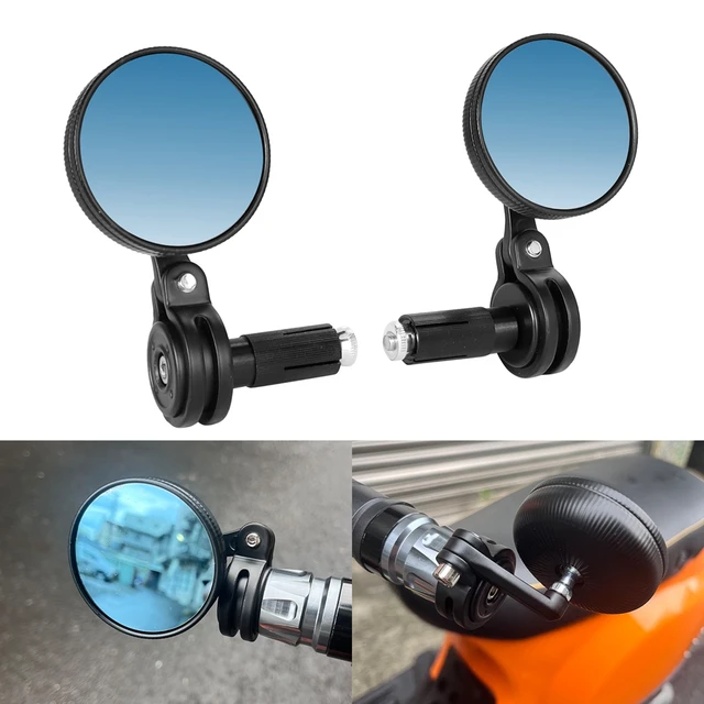 7/8'' 22mm CNC Universal Motorcycle rear view mirror Handle Bar End Rearview Side Mirrors Motorbike Accessories