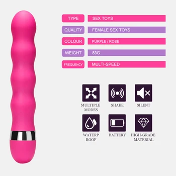 Mini G Spot Vagina Dildo Vibrators for Women Masturbator Anal Plug Erotic Sex Toys for Adults 18 Woman Men Intimate Dropshipping 4