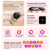 2025 nouvelle montre intelligente femmes étanche bluetooth appel sport fitness moniteur de fréquence cardiaque smartwatch numérique femmes montres intelligentes