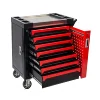 7 Drawer Tool Cart with Keys,Tool Cabinet Removable with Silent universal wheels,Heavy Duty Toolbox,For Car Repair Workshop/Home 1