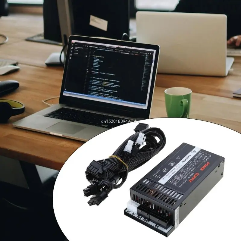 고성능 600W 풀 모듈 전원 공급 장치, 데스크탑 컴퓨터용 1U 플렉스 ATXs PSU, 110 264V 금속 빌드