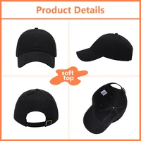 Custom Embroidery High Quality Cotton for Men and Women Baseball Hats Design DIY Wholesale Print Custom Summer Sun Hats 2