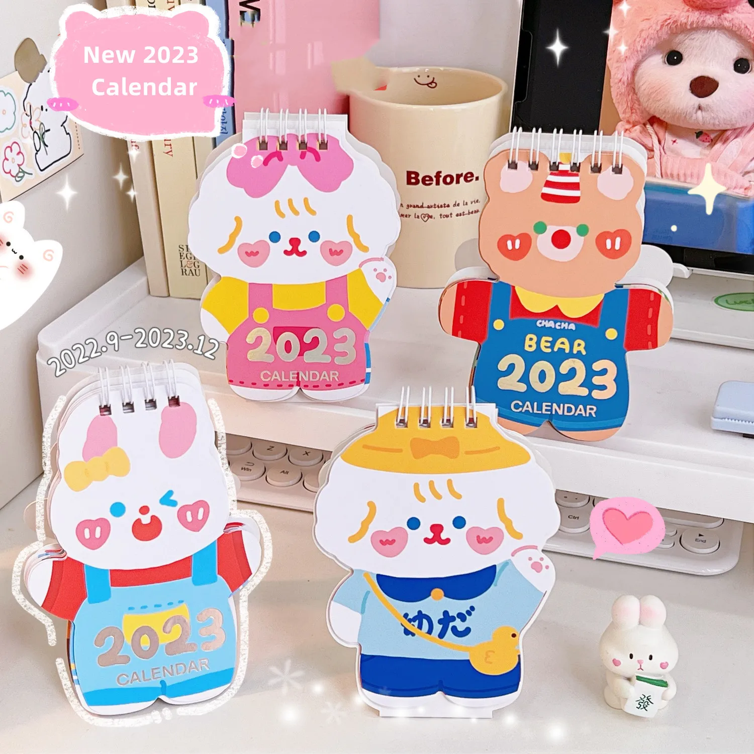 Lovely Animal Desk Calendar 2023 Room Office Table Printing Calendar lovely-animal-desk-calendar-2023-room-office-table-printing-calendar