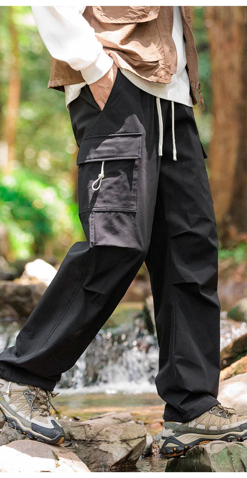 Description Picture 4 of item2024 New Waterproof Tactical Cargo Pants Men Combat Trousers Pants Multiple Pockets Working Hiking Casual Trousers Pants Men