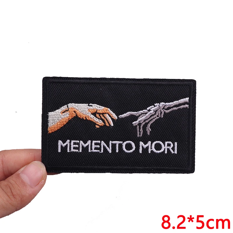 Embroidered Personality Slogan Iron-On Patch