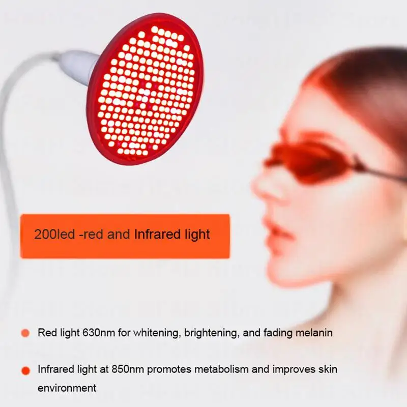 Red led plant grow lamp 620nm 660nm 850nm Anti Aging Deep Light bulb IR Infrared Phototherap for Body Skin Pain B4