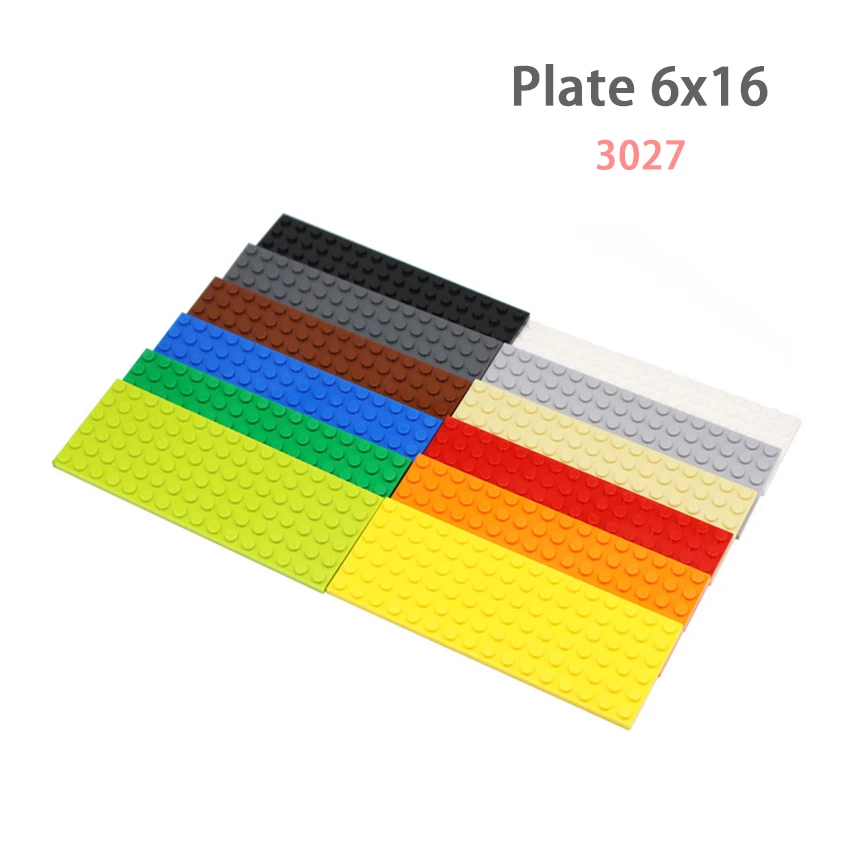 

Конструктор Moc, 15/8/4 шт., тонкие фигурки, кирпичи, пластина, 6x16 точек, частицы, образовательный креативный размер, совместимый с 3027