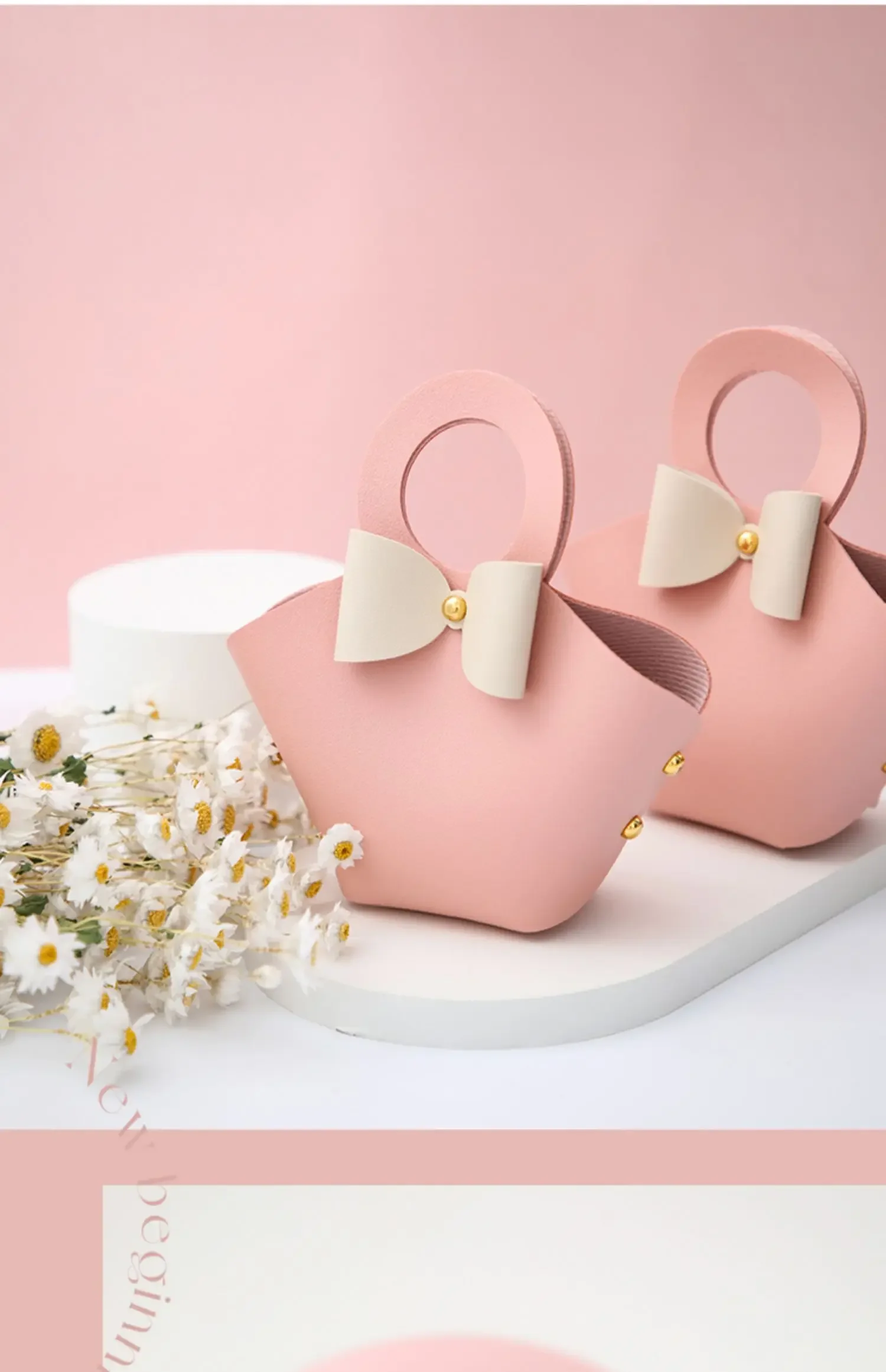 5/10 stücke Liebe Kreative MINI Hochzeit Süßigkeiten Box Geschenk Verpackung Tasche Hochzeit Partei Liefert Tragbare Leder Candy Box Begleiter geschenk – Detail 8