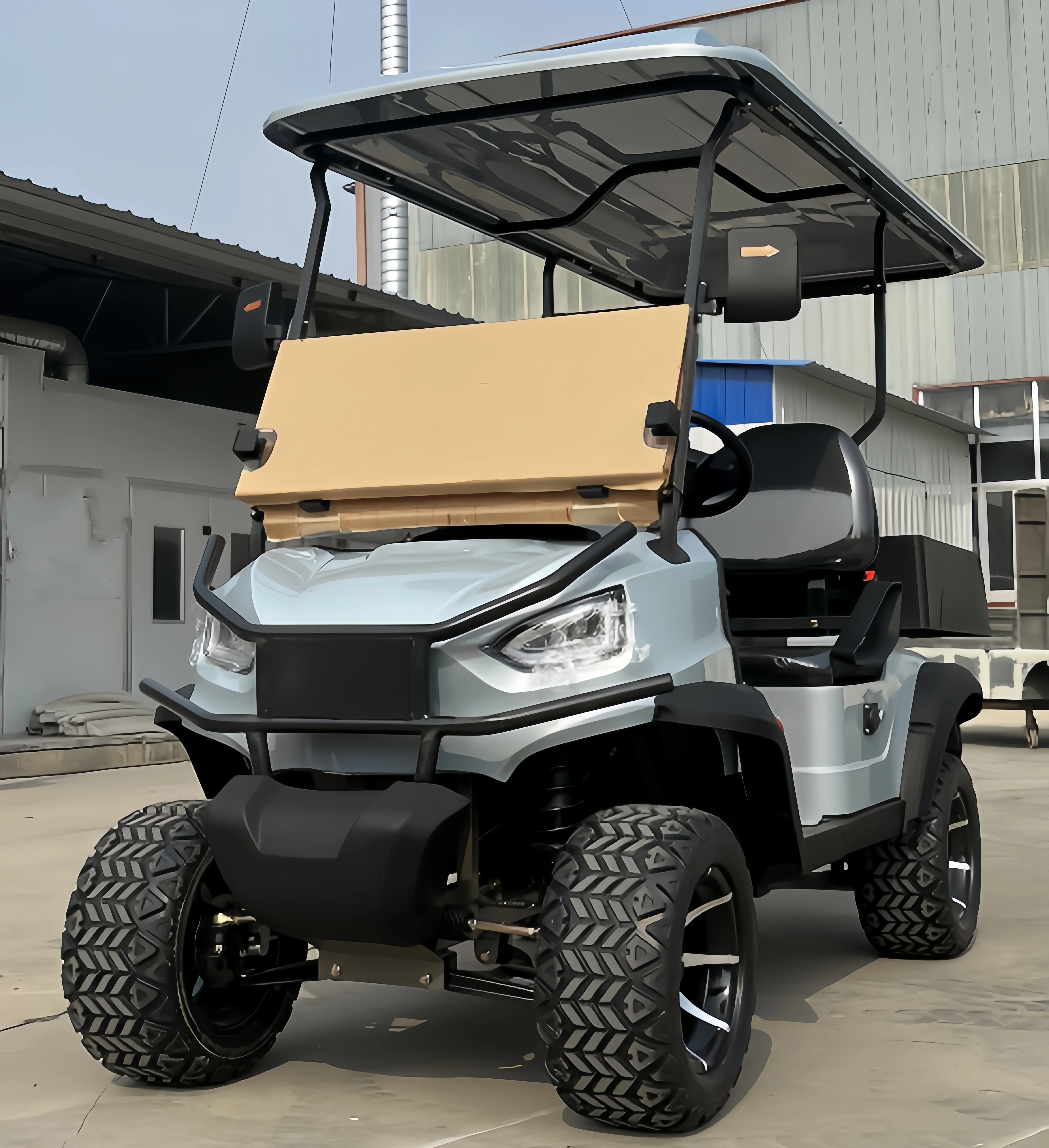 Affordable club 2 seater chinese electric golf cart car for sale 48V lithium comfortable 2 seats electric golf carts