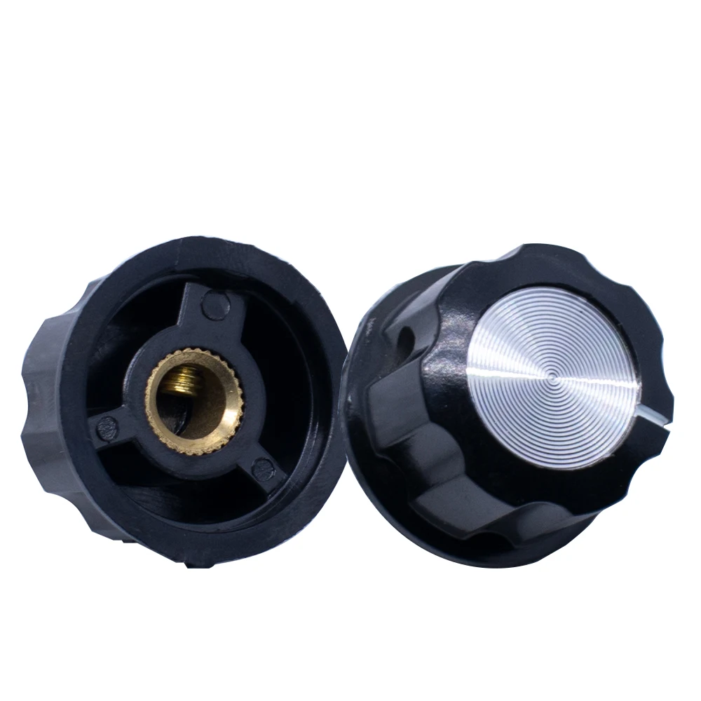 MF-A03 RV24YN20S Potentiometer Knob Cap Inner 6.4mm Rotary Switch Bakelite Knob WH118 WX050 Potentiometer Switch