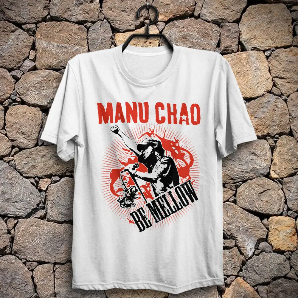 Manu Chao Be Mellow Vintage Tshirt Underino Vivo En Radio Populare Mano Negra