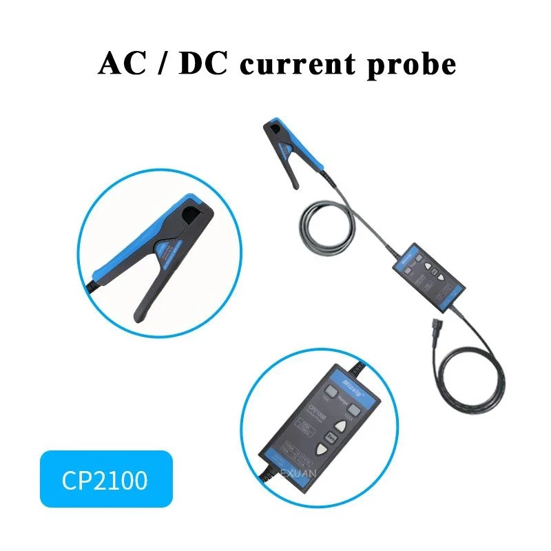 

NEW product AC DC current probes CP2100A 10A 100A maximum measurable current 100Apk 70.7Arms (DC+ACpk）