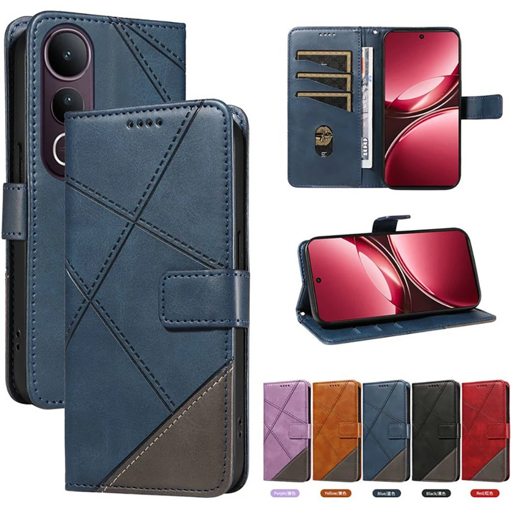 Luxury Leather Flip Wallet Case – Premium Book-Style Cover
