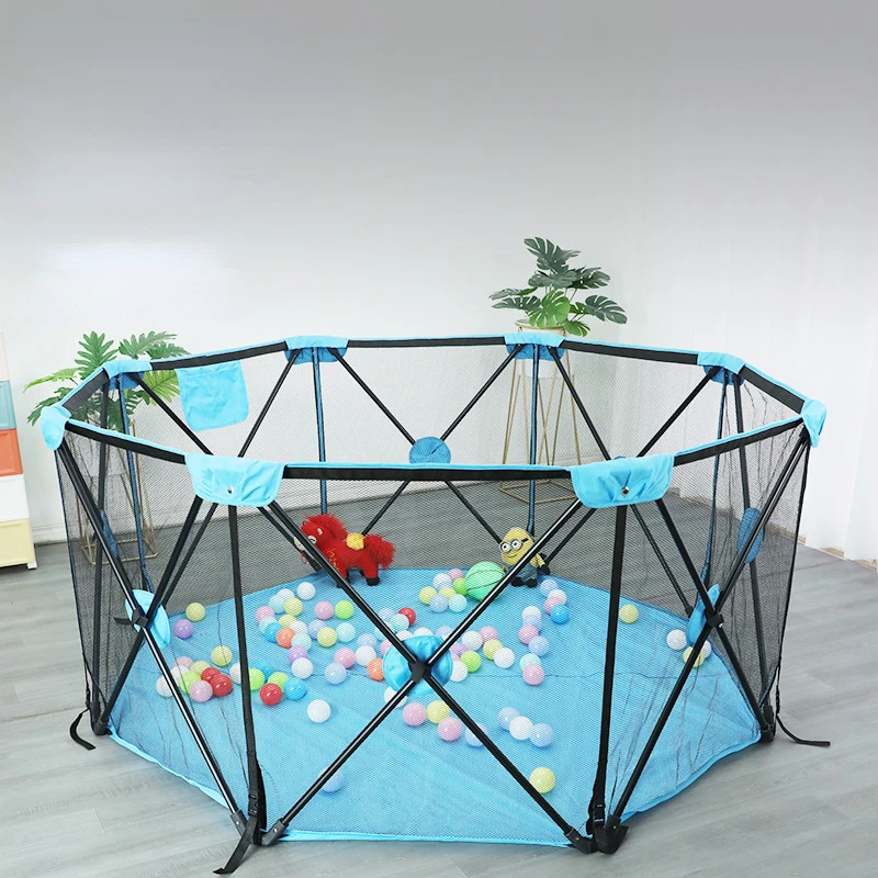 Folding Protective Fence for Convenient Storage Convenient for Children To Carry Outdoors