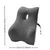 Office Waist Pillow Ergonomic Lumbar Support memory foam 4D Curved Waist Pad Car Waist Rest Office Waist Pillow Ergonomic Lumb 3