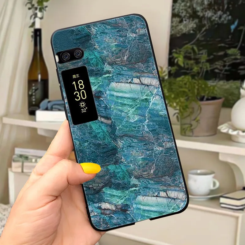 Marble Wolf Cute Silicone Soft TPU Phone Cover Case