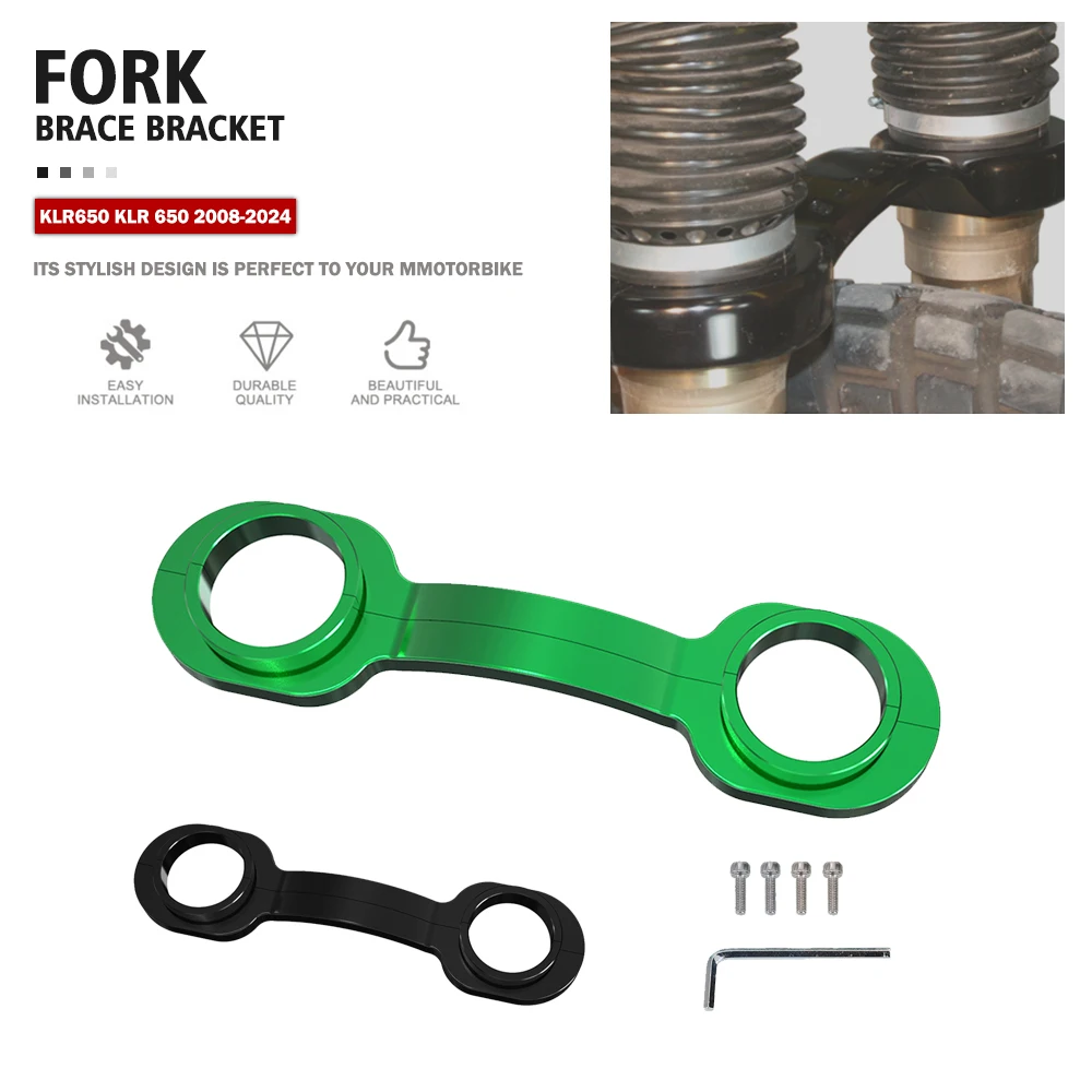 FrontForkBraceForKawasakiKLR650KLR6502008202220232024