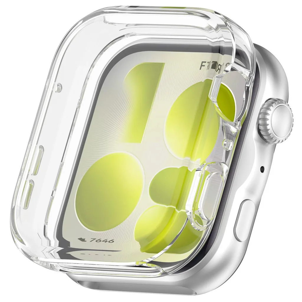 Premium TPU Screen Protector Case: Full Cover Protective Frame Bumper for Smartwatch Accessories