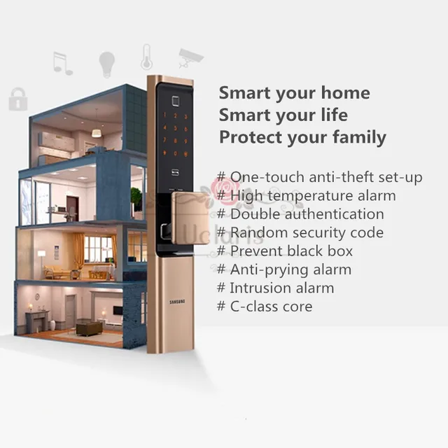 Fechadura Digital Inteligente Samsung SHP-R80