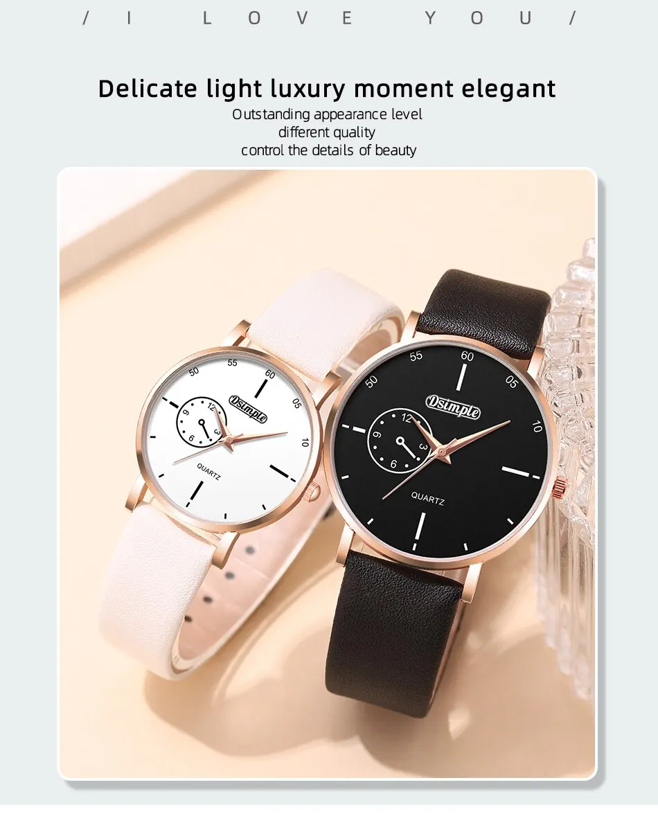 4pcs Fashion Simple Lovers Set Watches: Luxury for Men and Women 4pcs Fashion Simple Lovers Set Watches: Luxury for Men and Women