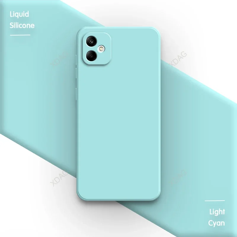 Candy Color Liquid Silicone Soft Case - Original Cover (6.7)