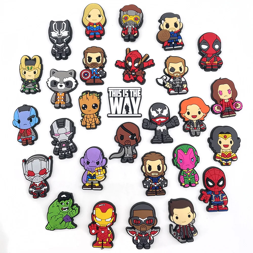 marvel jibbitz