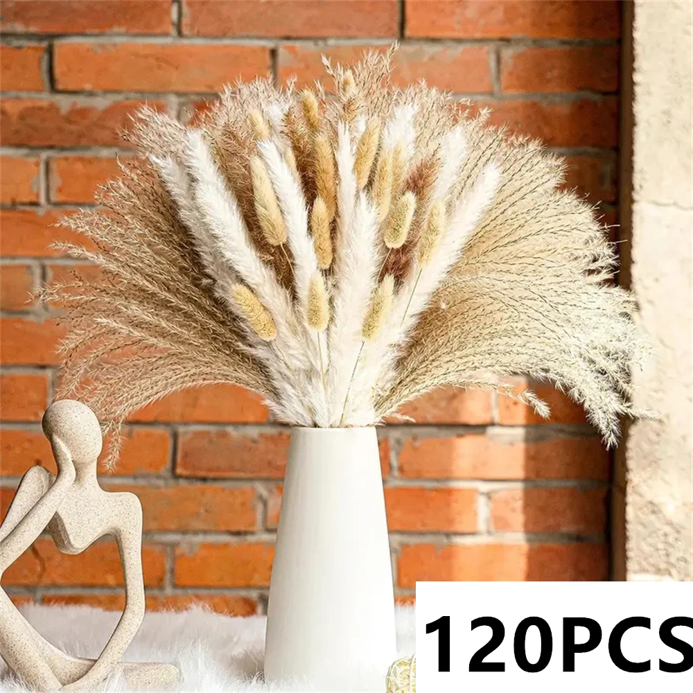 Lush Pampas Grass Bouquets for Elegant Floral Arrangements and Home Decor