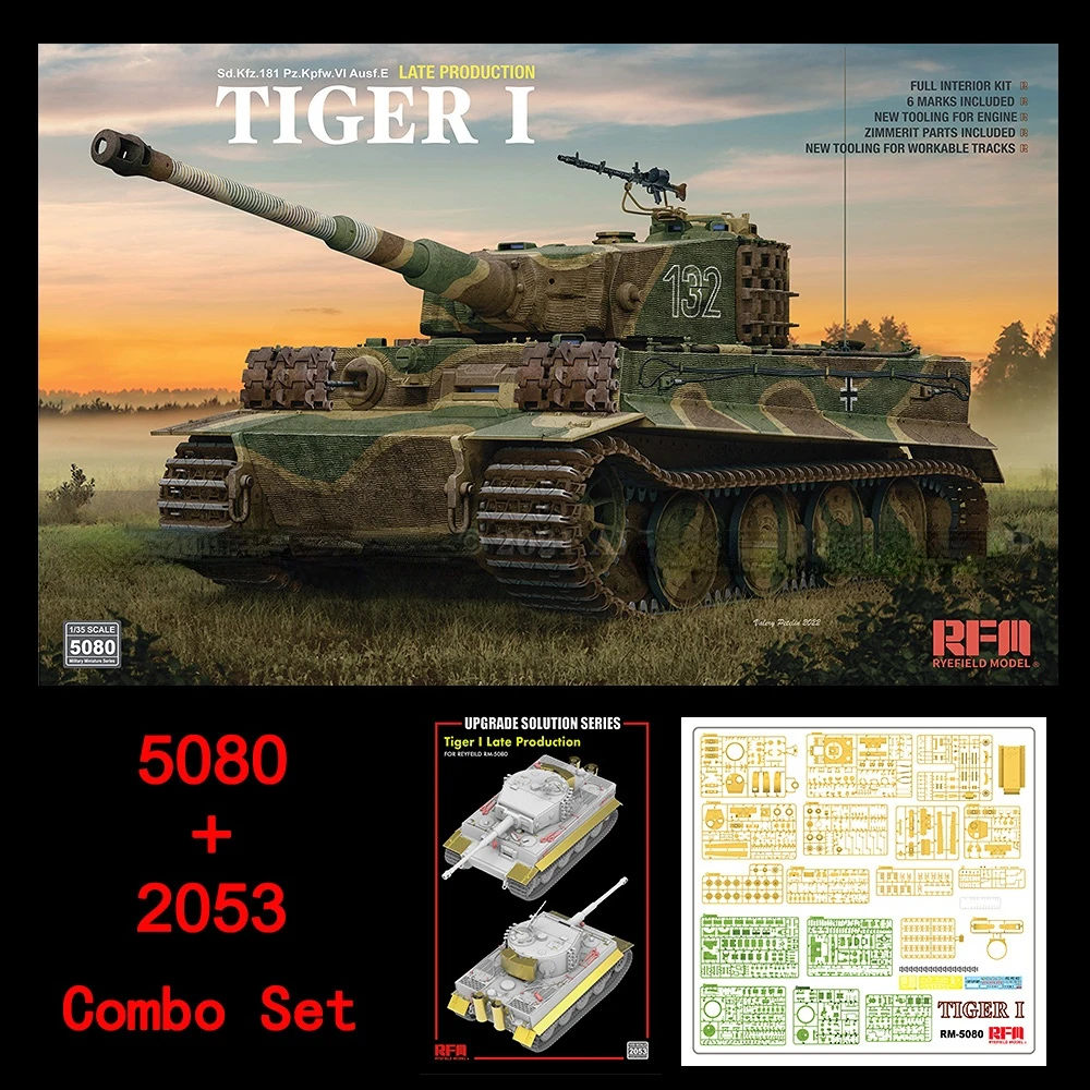 その他 TIGER I LATE PRODUCTION 1/35 1/35 Ryefield Model Tiger I Late Production - Squadron.com