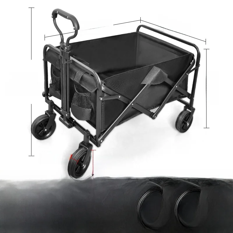 عربة تسوق قابلة للطي للتخييم و السيارة