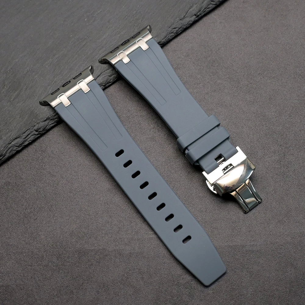 Premium Sports Silicone Band with Butterfly Clasp
