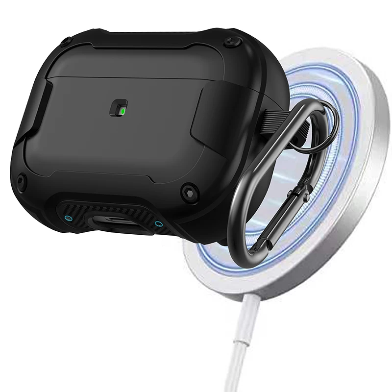 Custodia Compatibile Con Airpods Pro 2A Generazione 1St 3 2 Cover Attrazione Magnetica Magsafe Per Airpods Pro 2 Accessori Per Auricolari