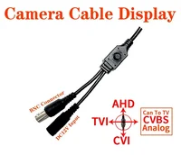4K 5MP 1080P CVBS/TVI/CVI AHD 4in1 Мини-панорамная камера «рыбий глаз» CCTV HD Metal Супер маленькая 32*32 мм Plug And Play с кронштейном — изображение 3