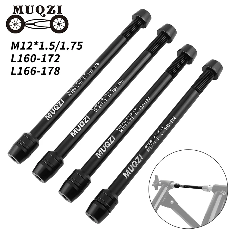MUQZI Trainer Thru Axle Adapter M12 x Thread 160