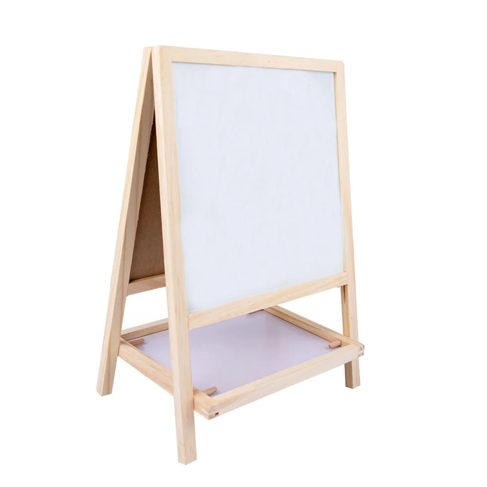 Blackboard Easel Double Sided Whiteboard Folding Graffiti Writing Magnetic Children Painting 1