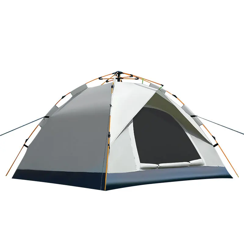 

Portable tents camping outdoor 3-4 person big space quick automatic opening family outdoor waterproof camping tent