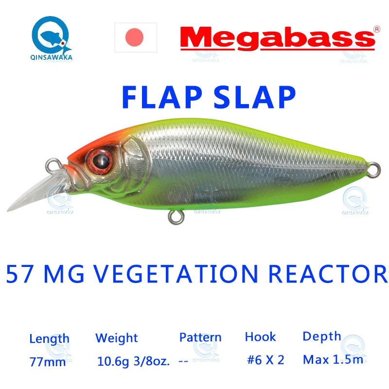 JAPAN Megabass Fishing Lure FLAP SLAP LBO SW Suspend /Slow