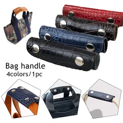 PU Bag Handle Cover Bag Handle Wrap Grip Cover Suitcase Grip Protective Cover Shoulder Strap Pad Multifunctional Solid Color