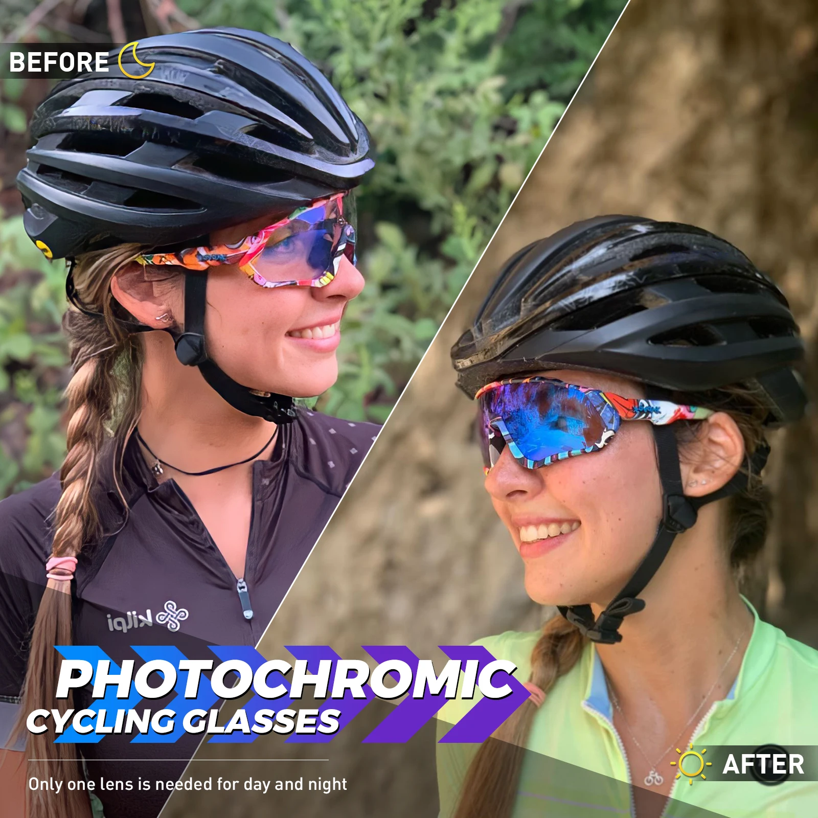 Gafas Fotocromáticas Coloridas – BiciCroma