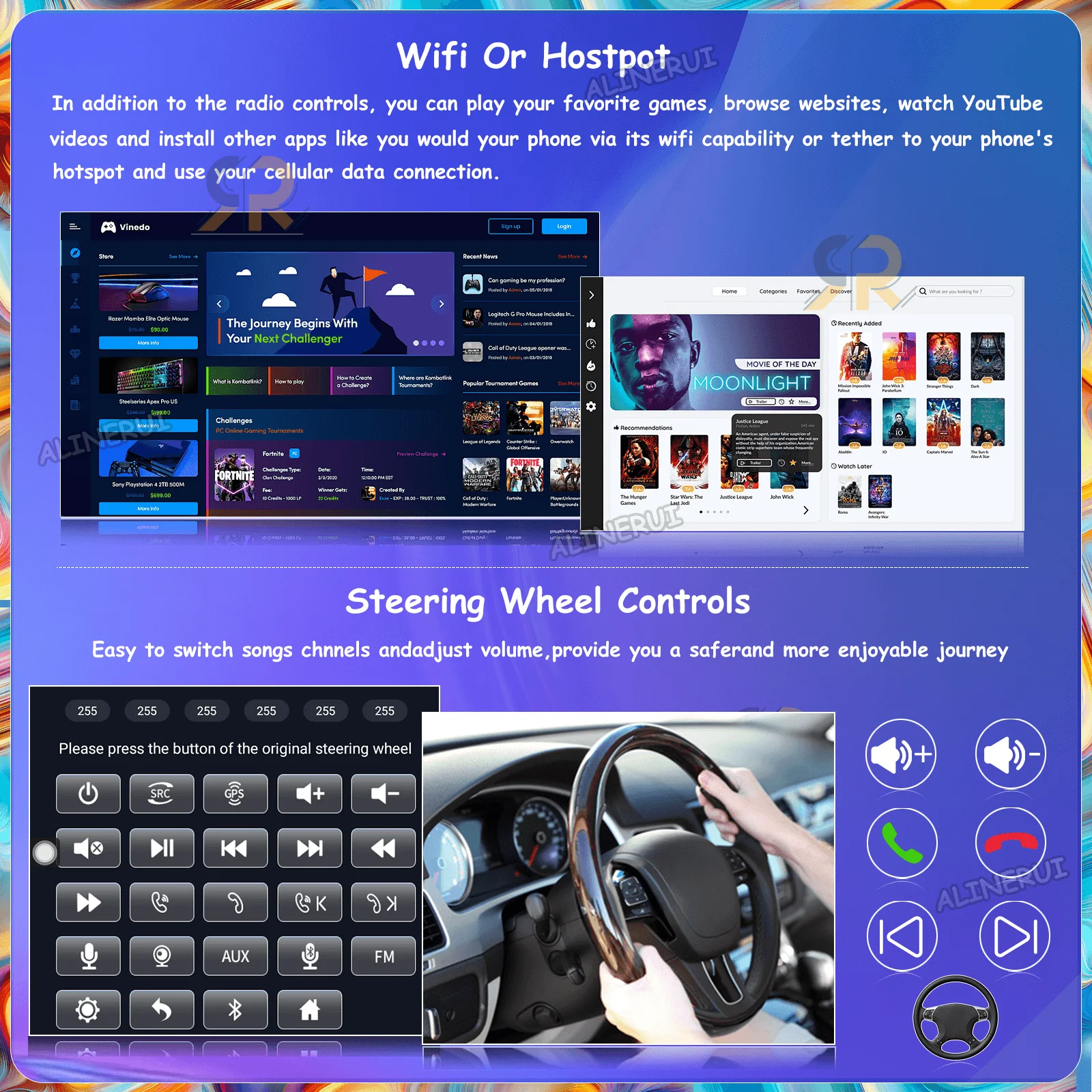 For Mitsubishi Lancer 2007- 1 Din No 2 Din Screen Bluetooth For Car Radio Android Player Stereo Receive Automotive Head Unit