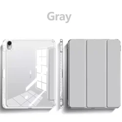 Premium Clear Leather Shockproof Tablet Case with Matte Finish for Matepad 11.5 S 2024 (GRAY)