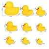 Baby Bath Toys Cute Duck Baby Gift Bathroom Rubber Large Yellow Duck Bathing Playing Water Kawaii Squeeze Float Ducks 3