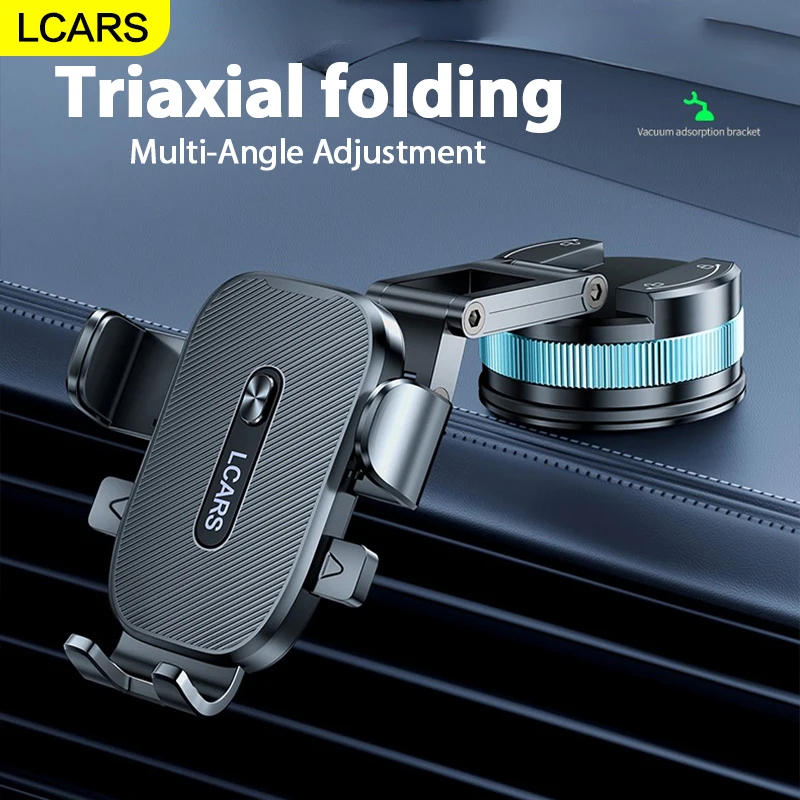 Universal Car Phone Holder 360 Adjustable Rotation Dashboard Suction Cup Mount for Smartphone Navigation Vehicle Accessory