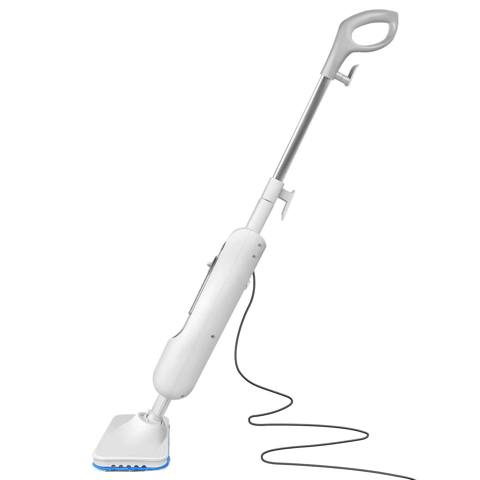 1500W Electrci Steam Cleaner Multifunction Floor Steam Mop with Water Tank 400ML, 2 Speed, 2 Floor Cloth, 4.8m Cord 4