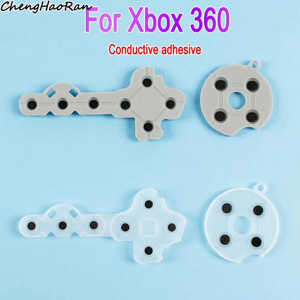 2 Pz Per Xbox 360 Gioco Pulsante D-Pad In Gomma Conduttiva Per Xbox 360 Controller Di Gioco Pulsante In Gomma Conduttiva Parti Di Ricambio