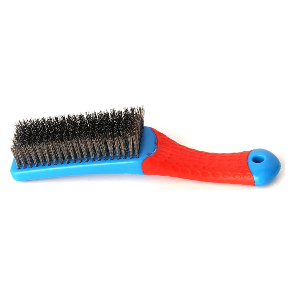 160mm Professional Household Wire Brush Not Shed Metal Steel Brush Burnishing Rust Removal Multipurpose Cleaning tools