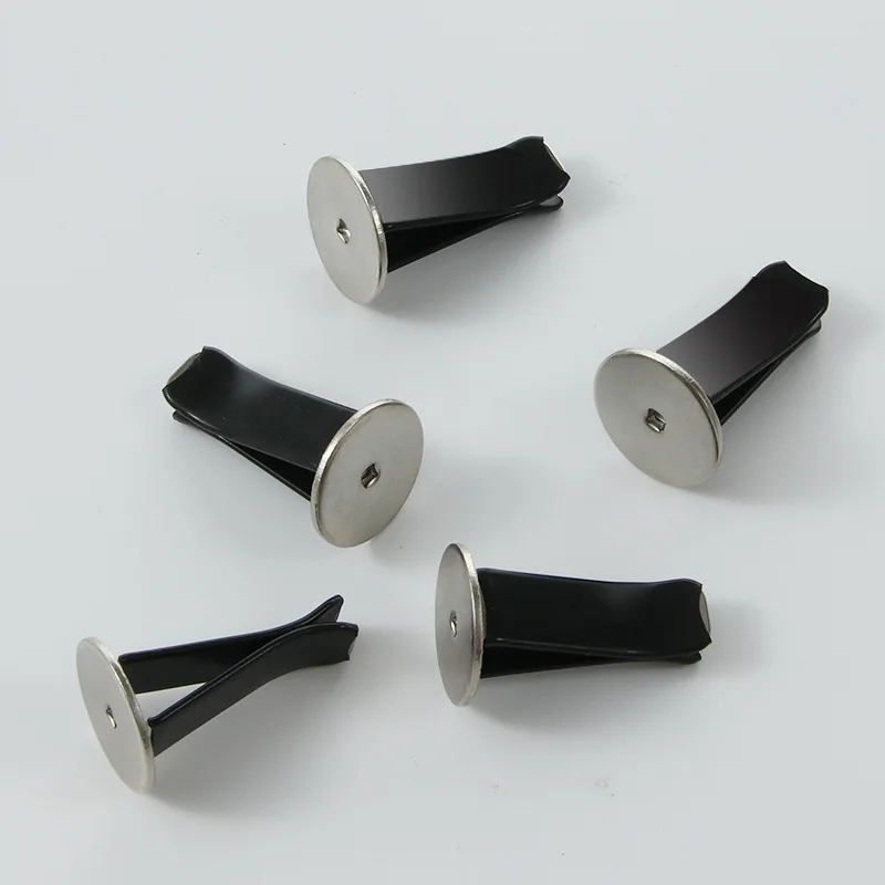 Set of Metal Car Vent Freshener Clips - Auto Air Conditioner Outlet Fragrance Holders