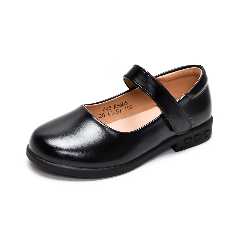 Elegante, modische Lederschuhe für Mädchen, bequem für alle Jahreszeiten, leicht zu reinigen, rutschfest, strapazierfähig, ideal für den Campus und den Außenbereich. – Detail 5