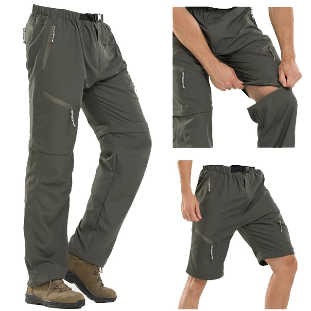Outdoor Quick Dry Hiking Pants Detachable Sport Homme Fishing Pants  Afritsbroek Trekking Hunting Tactical Trousers - AliExpress