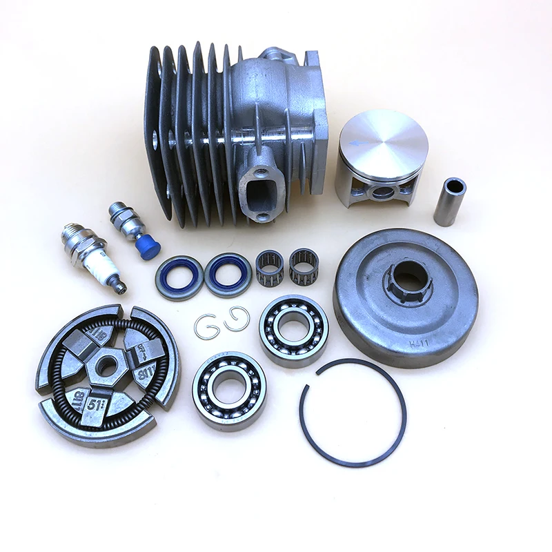 HUNDURE 48MM Cylinder Piston Clutch Crank Bearing Kit For Husqvarna 262 262XP 261 Saw Gasoline Chainsaw Spare Parts 4