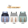Portable Cat Carrier Backpack - Breathable Oxford & Mesh, Adjustable Straps 39x32x25cm (15.3x12.5x9.8in) for Vet/Travel 6